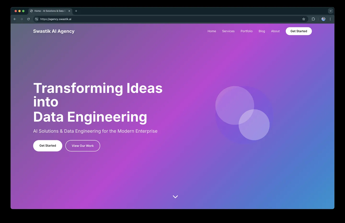 Full Customizable Agency Website