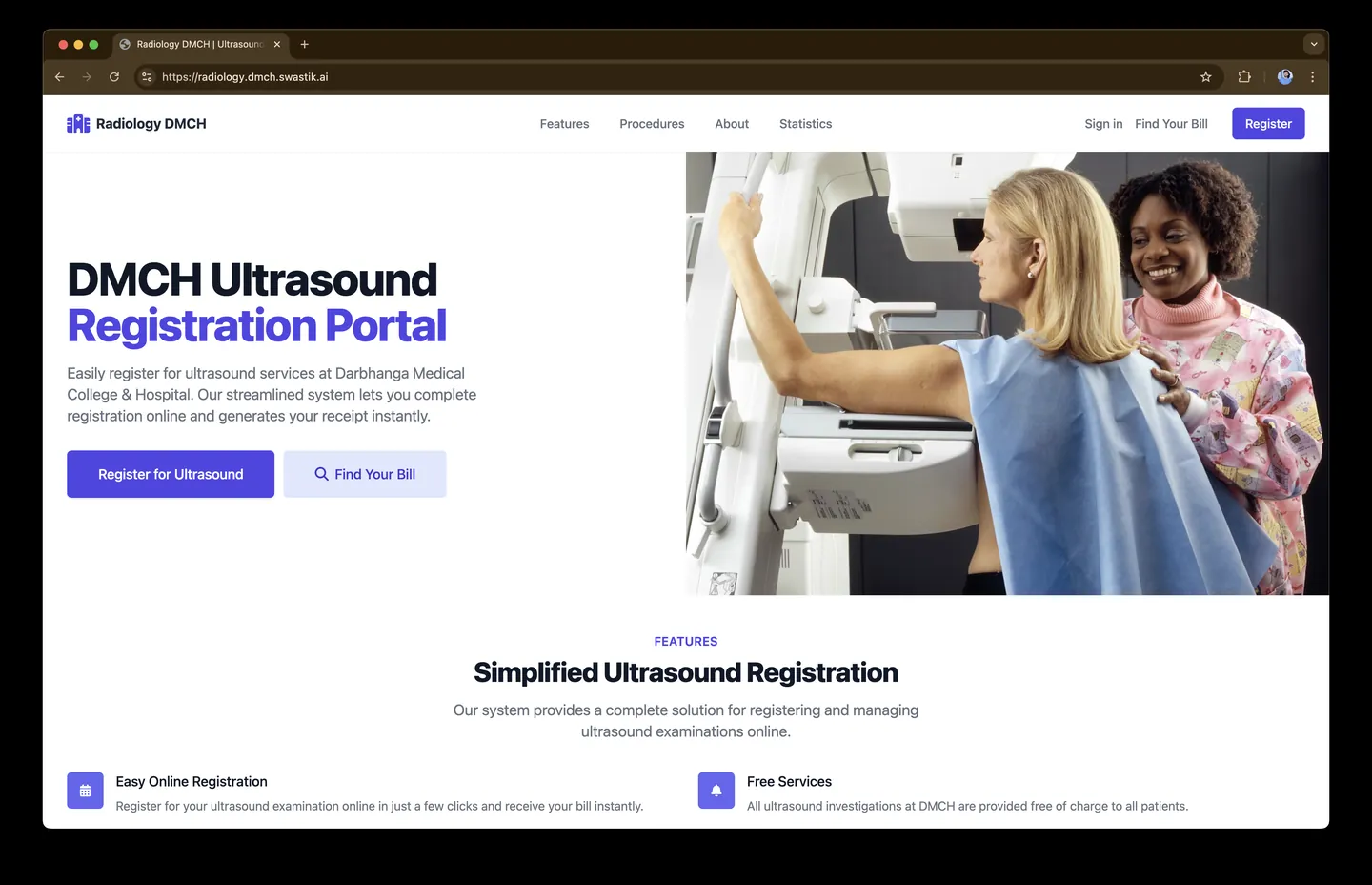 Radiology — DMCH